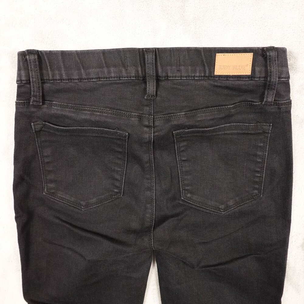 Judy Blue jeans skinny fit women's 1/25 black pull on - Picture 11 of 13
